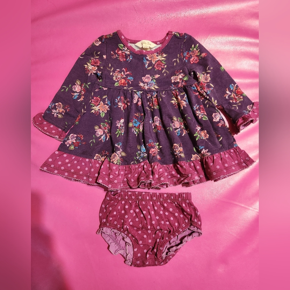 Matilda Jane Dress With Bloomers Set
